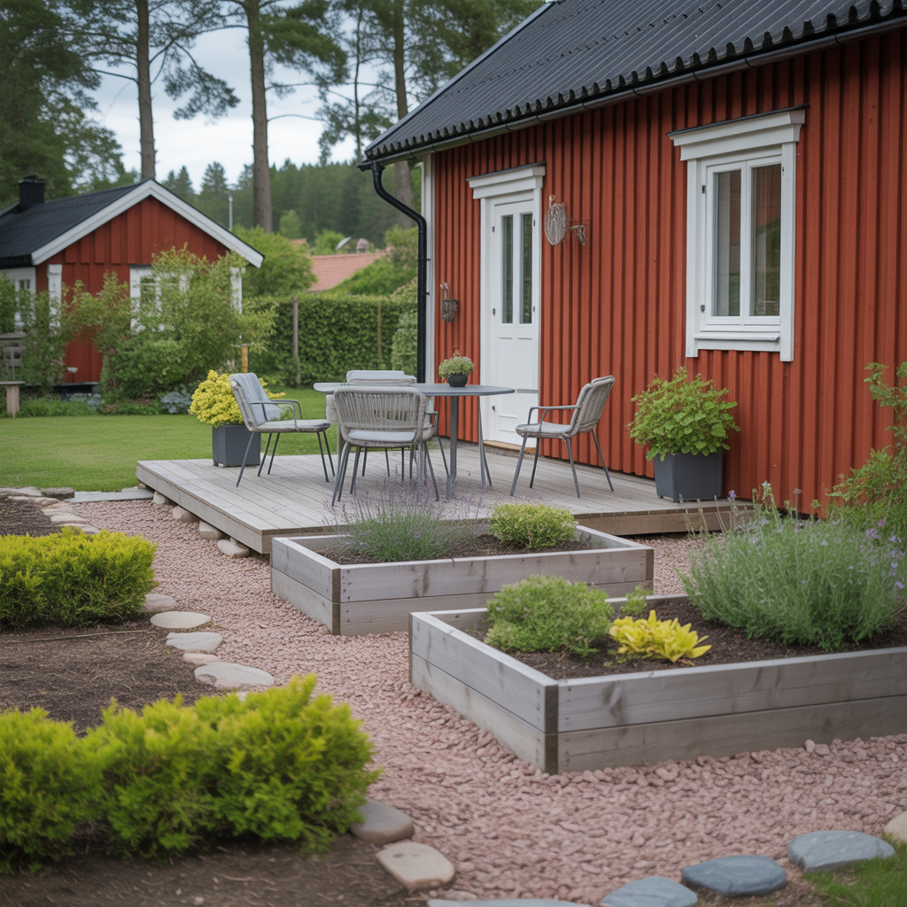 11.Hur skapar du en lattskott tradgard med minimalt underhall