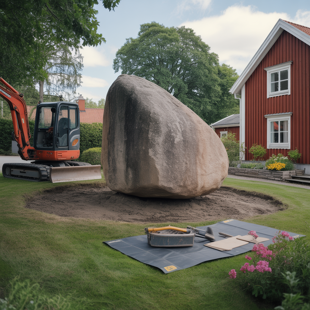 12.Vad kostar det att ta bort en stor stenblock fran tomten