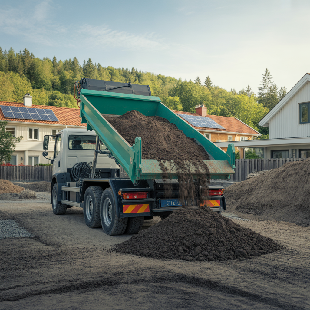 5.Hur transporterar du jordmassor pa ett miljovanligt satt
