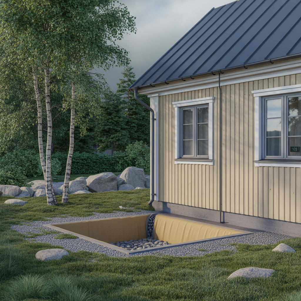 stenkista for dagvatten dimensionering placering och kostnad