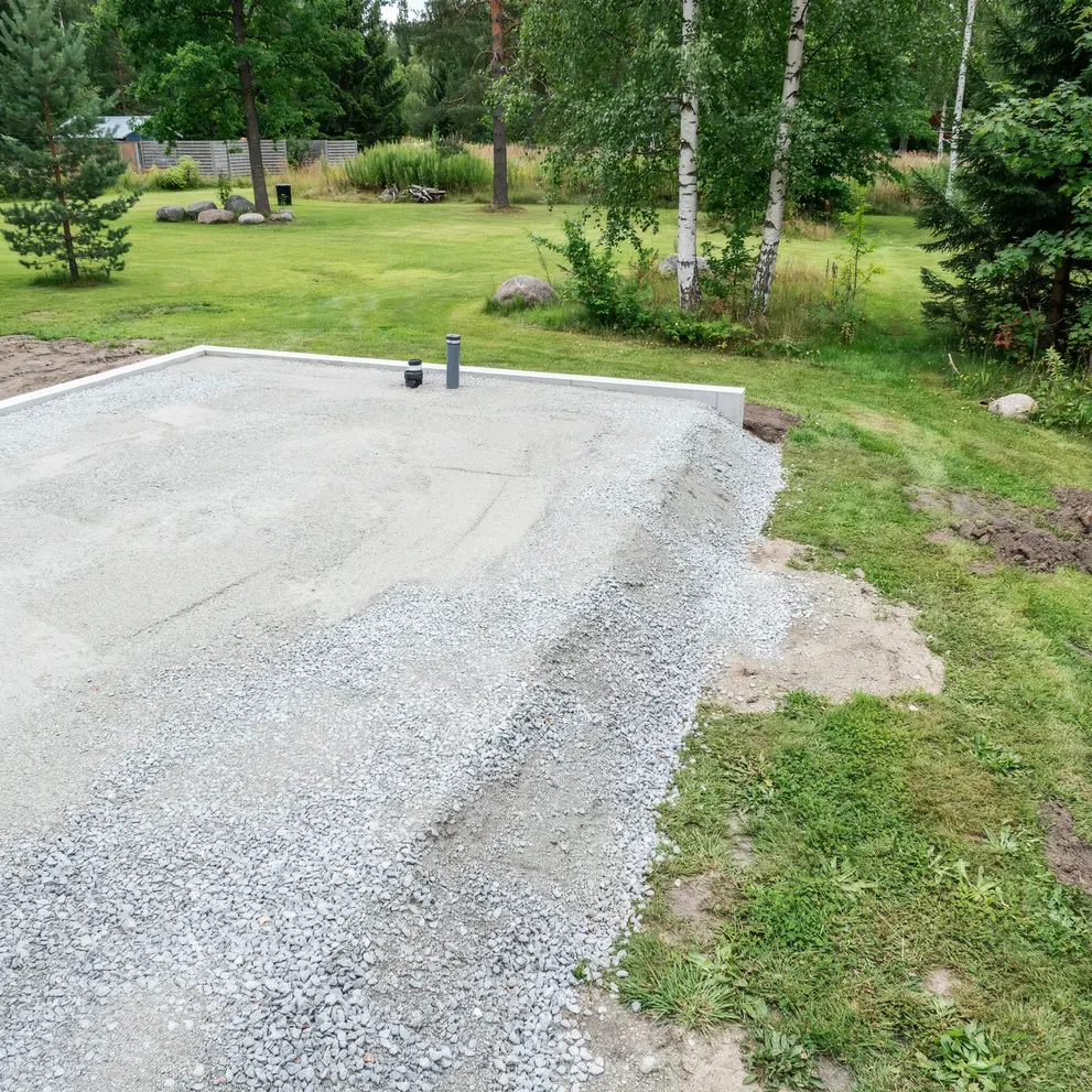 anlagga husgrund gjutning betongplatta gnesta sormland